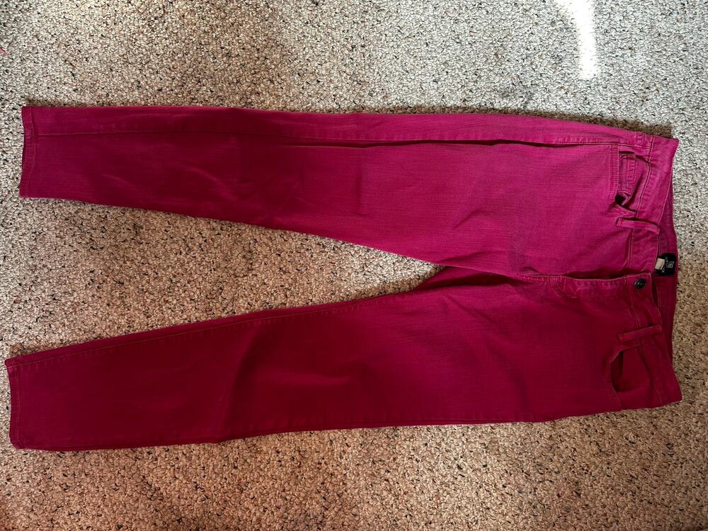 Just Black Denim fuchsia pink jeans size 28